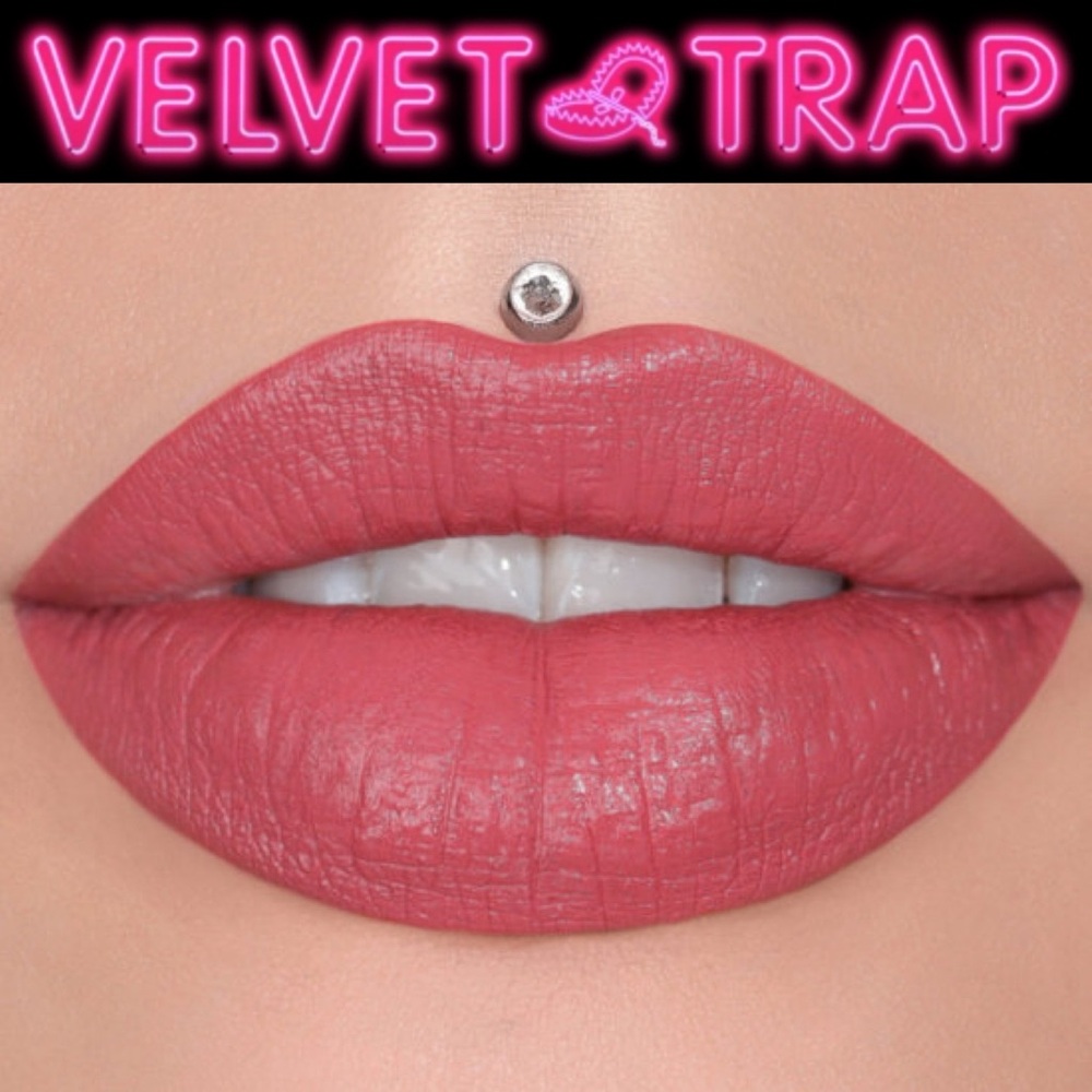 Jeffree Star | ‘Planting Roses’ Velvet Trap Lipstick NiB | gorgeous muted rose